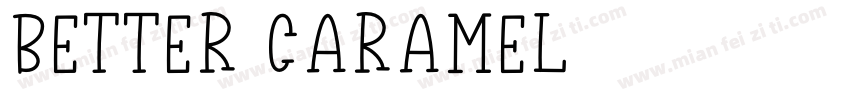 Better Caramel字体转换